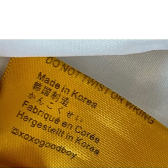 Goodboy Tweed Jacket Black & White fully lined one size like new - Picture 13 of 14